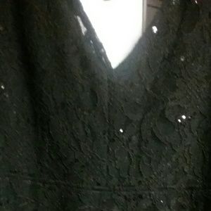 Black Lace Dress Size 16